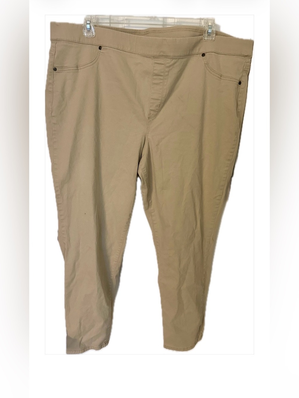 new directions Khaki Stretch Pants